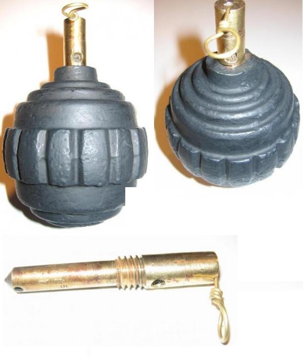 German WW1 KUGEL 1915 hand grenade